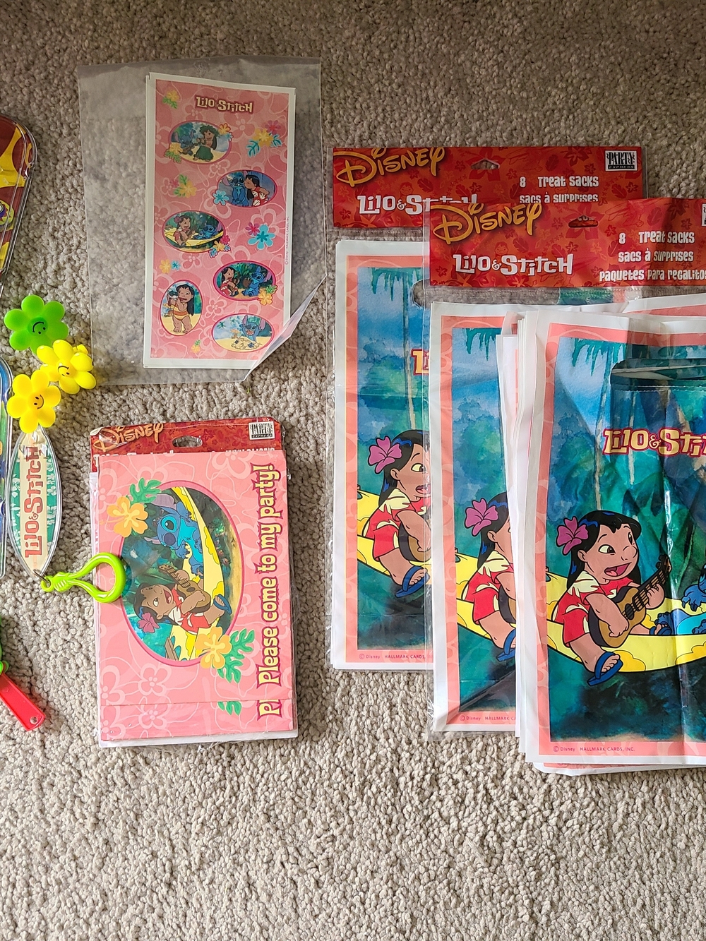 Disney Lilo & Stitch Party Kit - Pink, Teal & Yellow